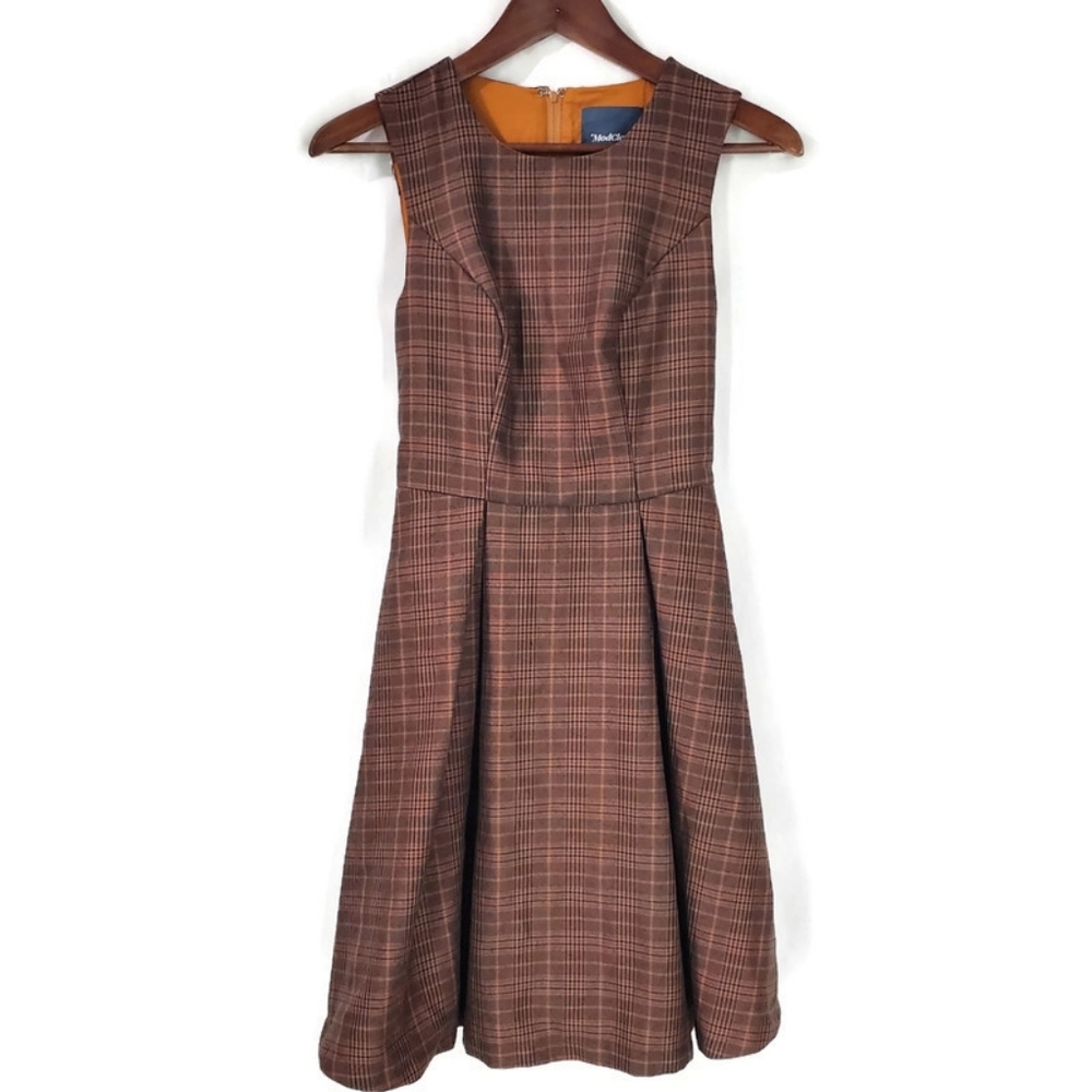 ModCloth Plaid Jumper Dress Dark Academia Cosplay Lolita Fashion ABG
